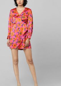 Floral Print Mini Dress