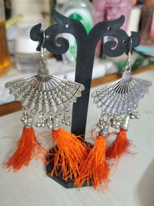 Fan Tassel Earrings