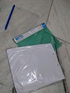 2 Files And 1 pack Geography Practical Sheets