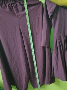 Purple Dress with Embellishments
