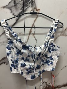Floral Corset Top