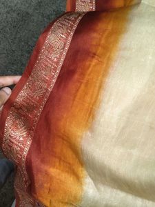 Pure Silk Saree Very Beautiful Pallu