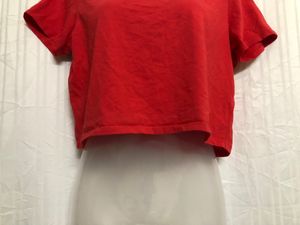 Edition Red Short Sleeve Top