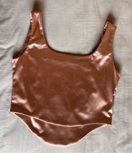 Dusty Rose Corset Top