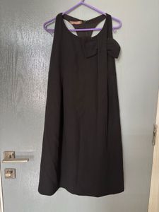 Black Dress with Bow Detail