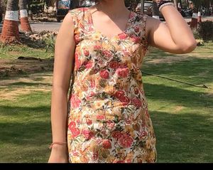 Printed Stiched Kurta
