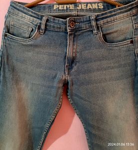 Boys Branded Slim Fit Pepe Jeans