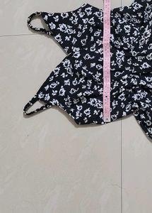Beautiful Black Floral Maxi Dress