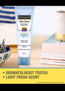 NEUTROGENA ULTRA SHEER DRY TOUCH SUNBLOCK SPF - 50
