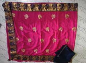 Weekend Offer 🎉 🎉 New Border Saree