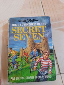 combo of 2 books mire adventures of secret seven and cold muntain
