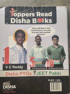 JEE Main Chemistry PYQs - Disha