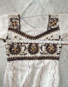 Hand Embroidery Anarkali Suit Set