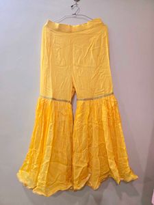Yellow Gharara Set