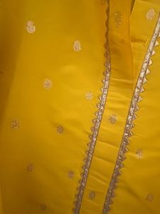 Yellow Dress Material