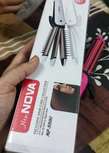 new NOVA 8890 3 in 1 Hair Straightener, Curler and Crimper, Brand New, Box packed, in ₹350 or 2800 coins