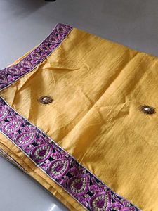 Yellow Saree