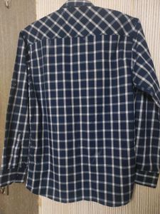 Urban Plus Blue Checked Shirt