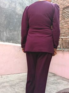 Purple Top &amp; Pant co-ord set