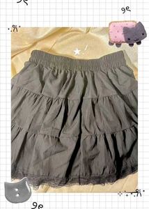 Tiered Mini Skirt