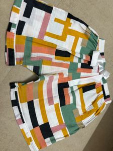 Funky Geometric Pajama Set