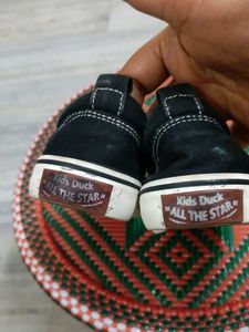 Black &amp; White Sneakers - Kids