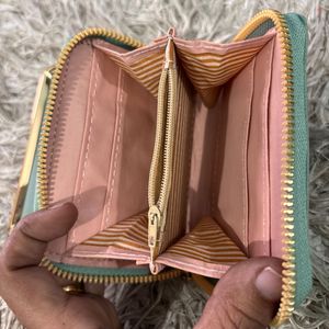 Chic Mint Green Wallet