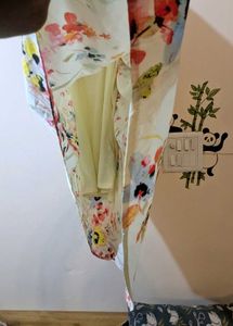 H&amp;M Floral Sundress with Open Back beachy vibe