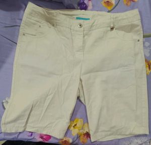 White Bermuda Shorts