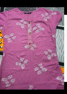 Floral Print Kurta