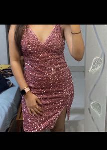 Sequenced Pink Urbanic Dress