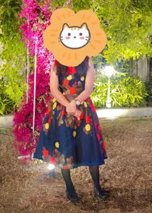 Beautiful Floral Chic Midi Dress Pretty Hi Tea