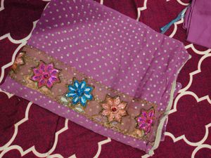 Pink Saree