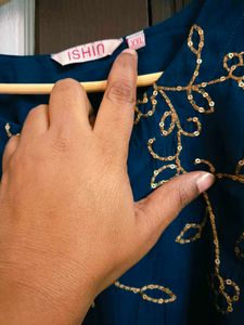 3 Piece XXL Ishin Brand Heavy Embroidery  Suit Set