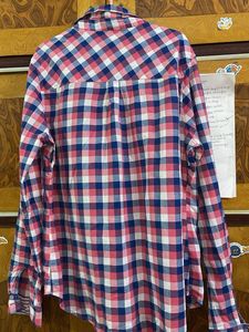 Max Checked Flannel Cotton Shirt XL