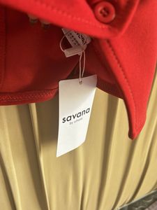Red Cropped Vest Top