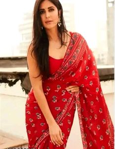 Katrina Kaif Jaipuri Pure Cotton Saree