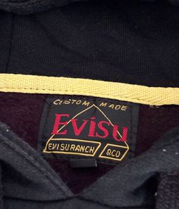 EVISU Black Hoodie