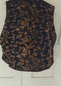 Floral Print Vest