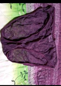 Honeycomb Pattern Briefs 5 Panty One Freebie Bra