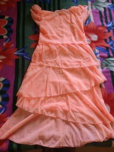 Peach Colour Midi