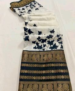 Elegant Floral Saree