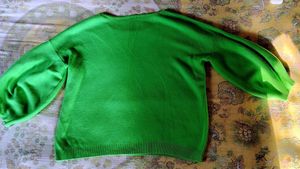 Cute Green Pullover Sweater