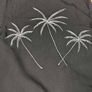 Black Half Shirt