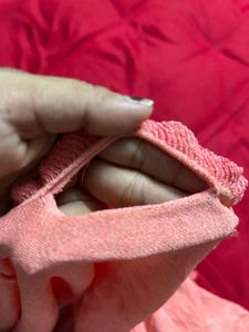 Pink Ruffle Cardigan