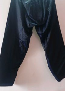 New Unused Silk Grey Embroidered Salwar Kurta