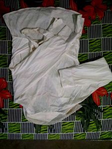 White Ruffle Blouse