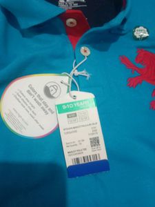 Mascot Polo Tee Blue