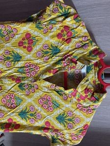Floral Yellow Dress