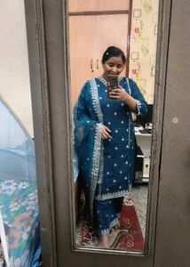 Elegant Blue Kurta Set